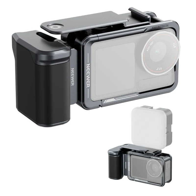 NEEWER AC014 and AC034 Cage and Handle Kit - Gray