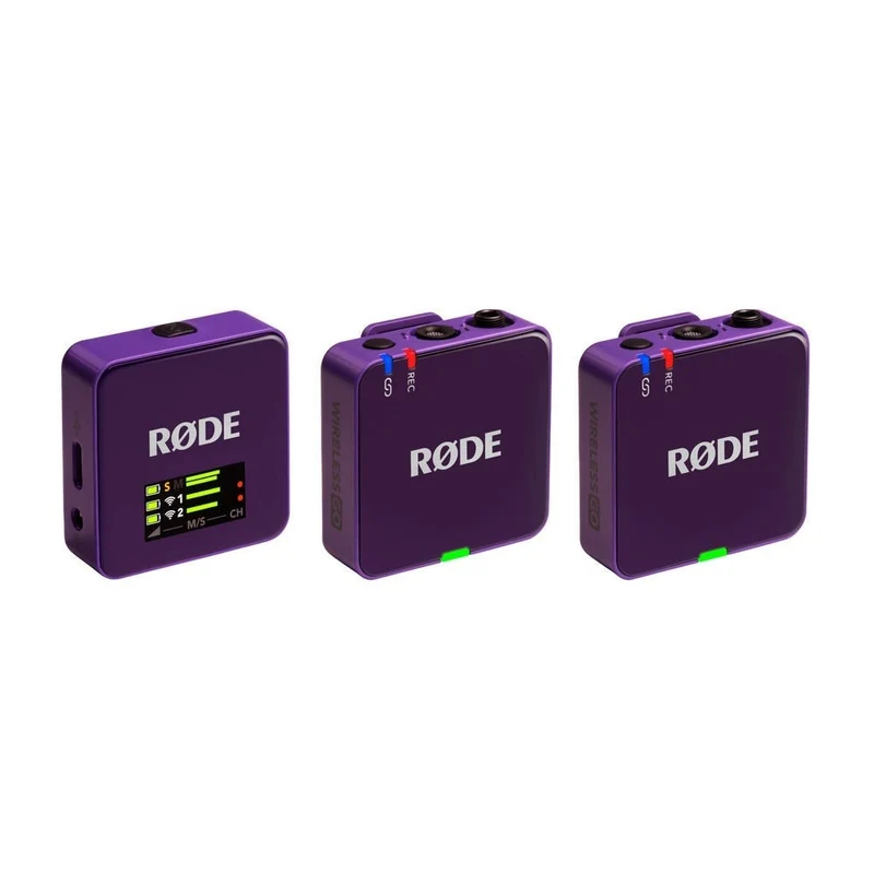 Open Box Rode Wireless GO (Gen 3) - Purple