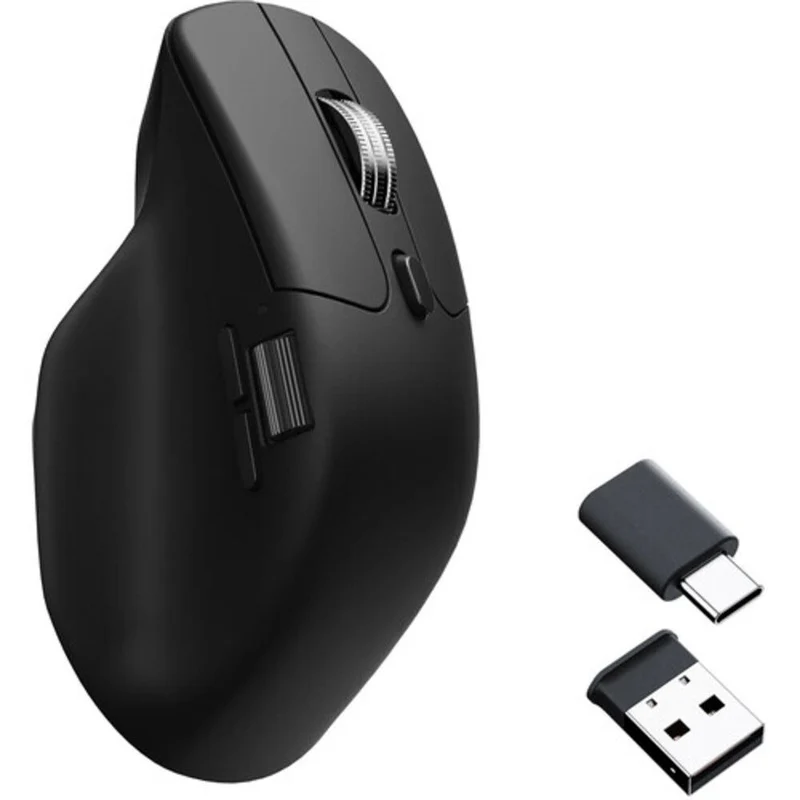 Keychron M6 Wireless Mouse (Black) (1K Polling Rate) (All Silent Micro Switch)
