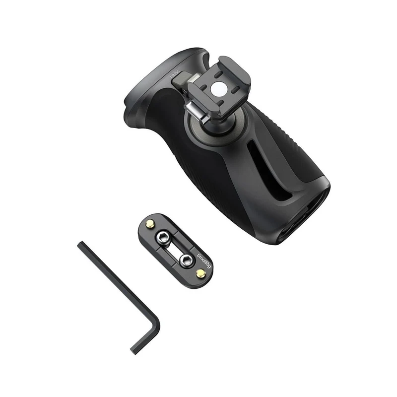 SmallRig Rotating Side Handle with "HawkLock" H21 Quick Release NATO Clamp 6405