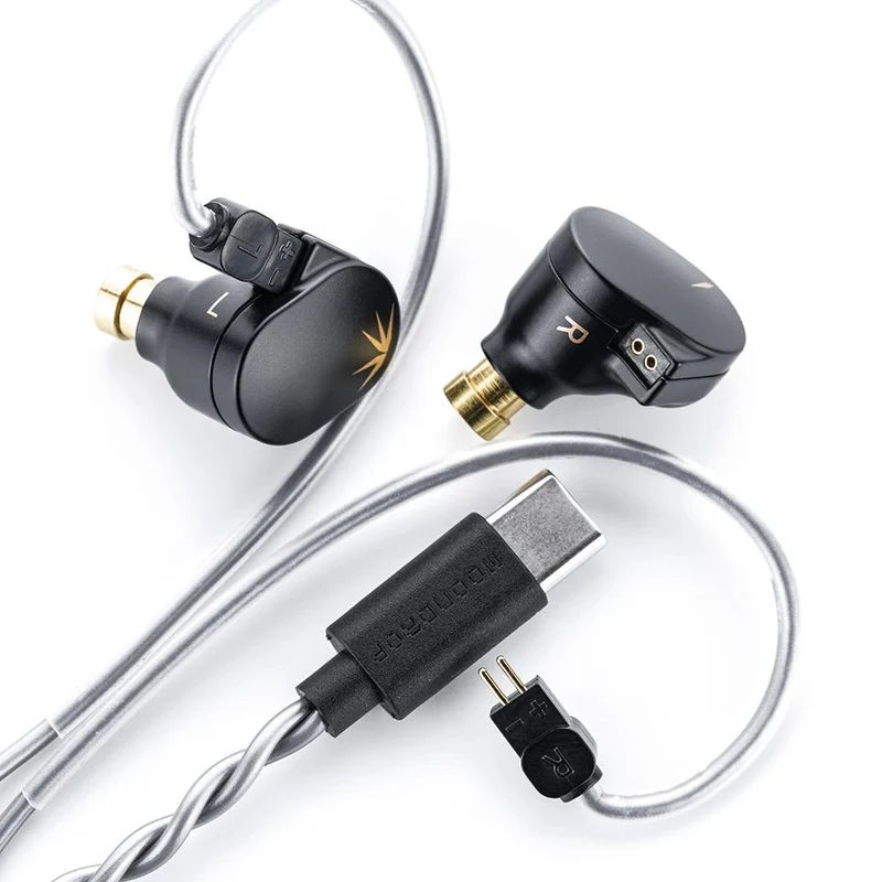 MOONDROP CHU II DSP USB-C Dynamic Driver Wired IEM Headphones