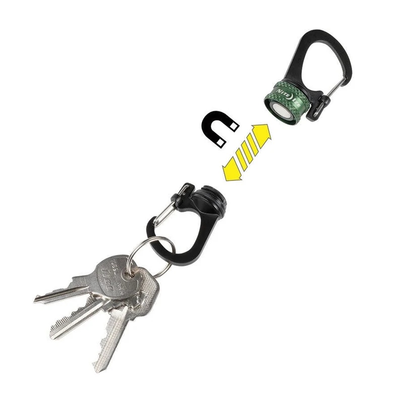 Nite Ize SlideLock 360 Locking Carabiner - Olive