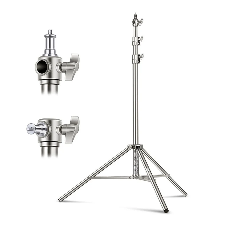 NEEWER 2.2m Stainless Steel Light Stand