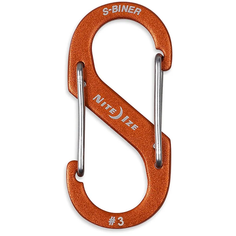 Nite Ize S-Biner Dual Carabiner Aluminium #3 - Orange