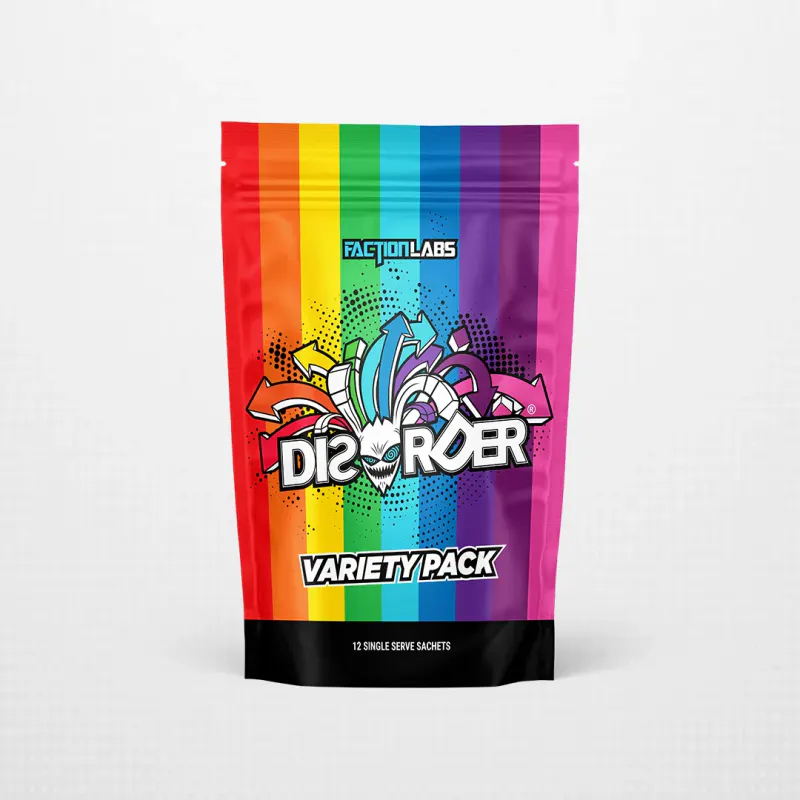 Disorder Original / High-Stim Pre-Workout Variety Pack