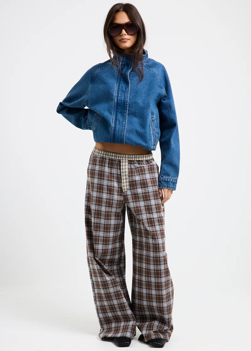Edith Check Pants