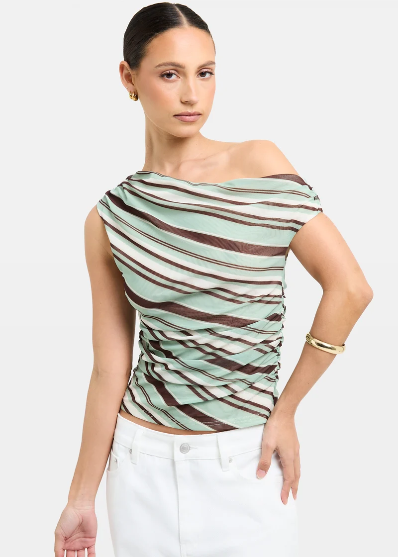 Helena Mesh Asymmetric Top