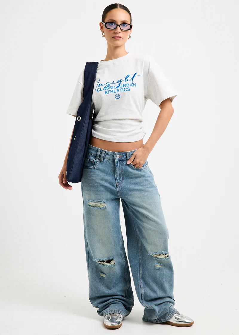 Dina Straight Decon Denim Jeans