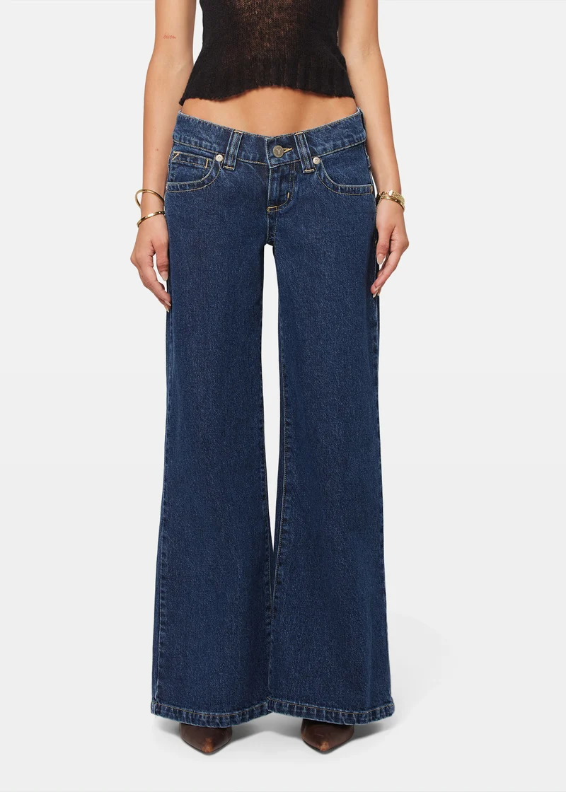 00 Super Low Wide Denim Jeans