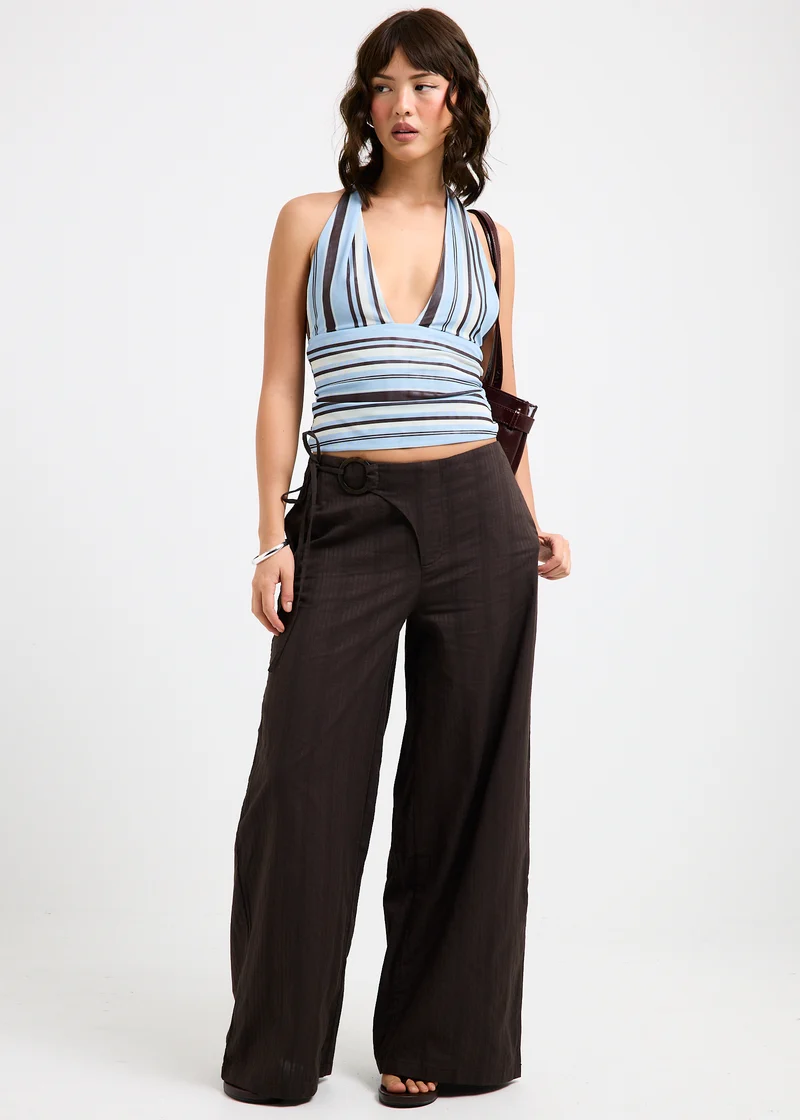 Sydney Wide Pleat Pants