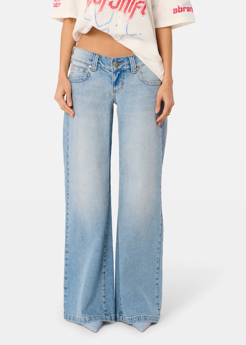 00 Super Low Wide Denim Jeans