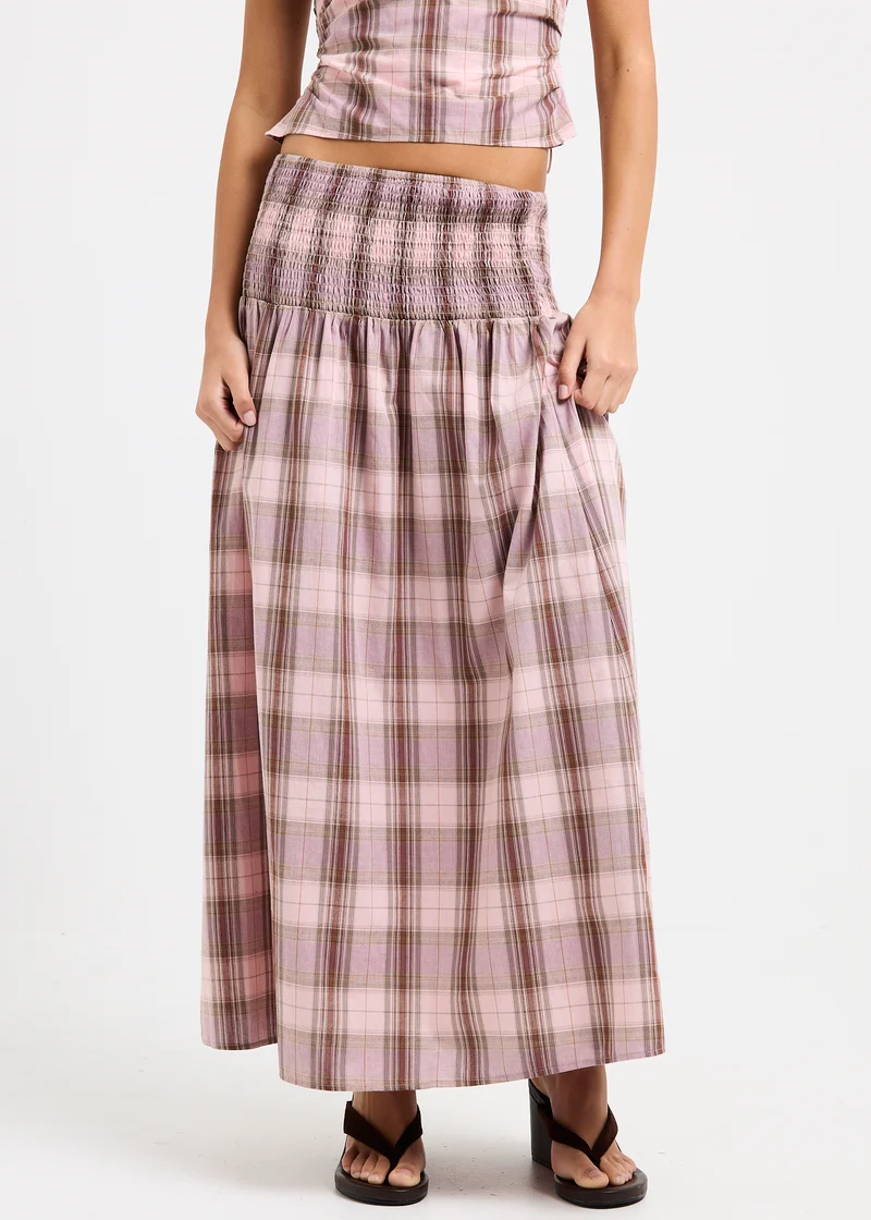 Nani Shirred Maxi Skirt