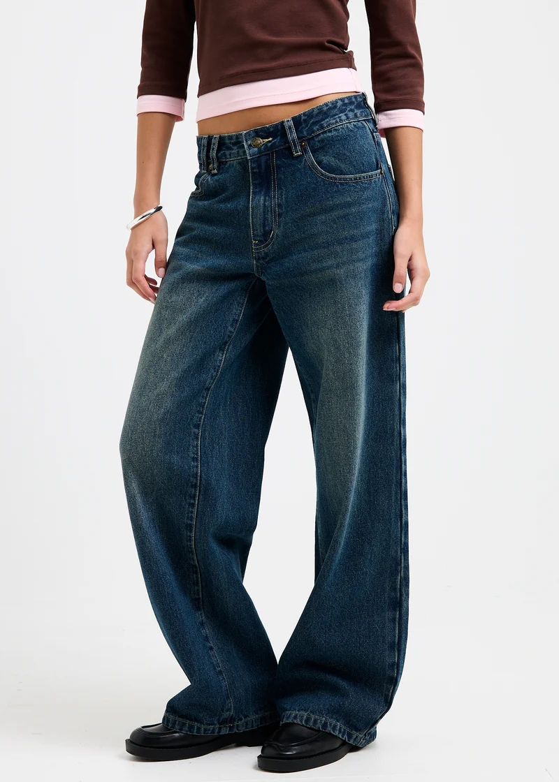 Cody Low Baggy Denim Jeans