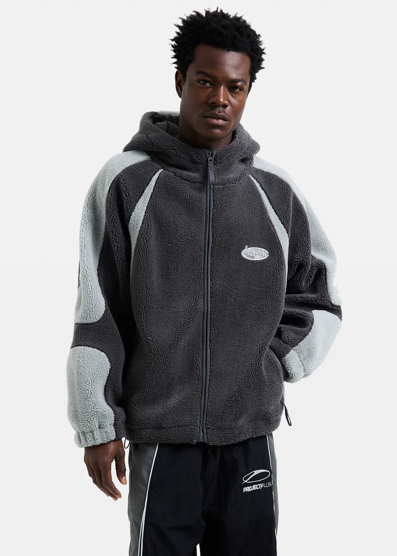 Akira Sherpa Zip Jacket