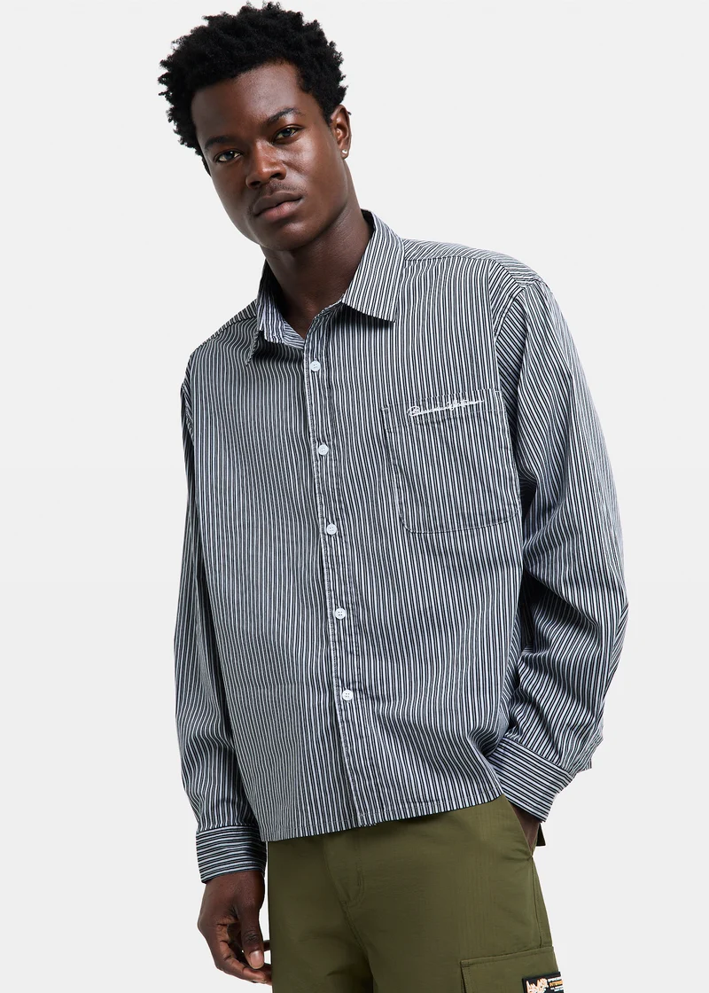 Miami Striped Long Sleeve Shirt