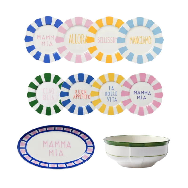 Wavy Italian Dining Set
