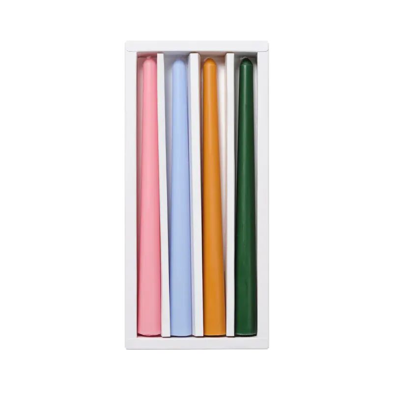 Bright Taper Candle Set
