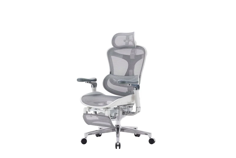 Sihoo DORO-C500 Ergonomic Office Chair with Footrest (Grey)
