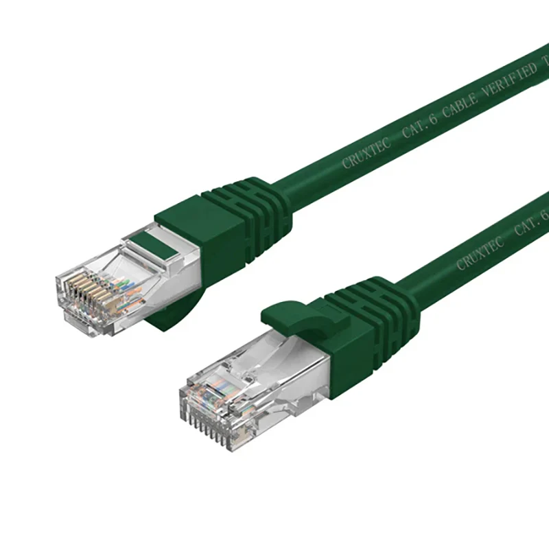 Cruxtec Cat6 Ethernet Cable 20m - Dark Green (RC6-200-DG)