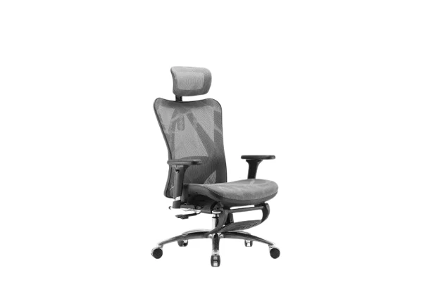 Sihoo M57 Ergonomic Office Chair with Built-in Footrest (Black)