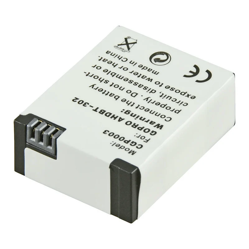 Jupio Li-Ion 3.7V 1200mAh Battery For GoPro Hero 3+ AHDBT-302 Camera