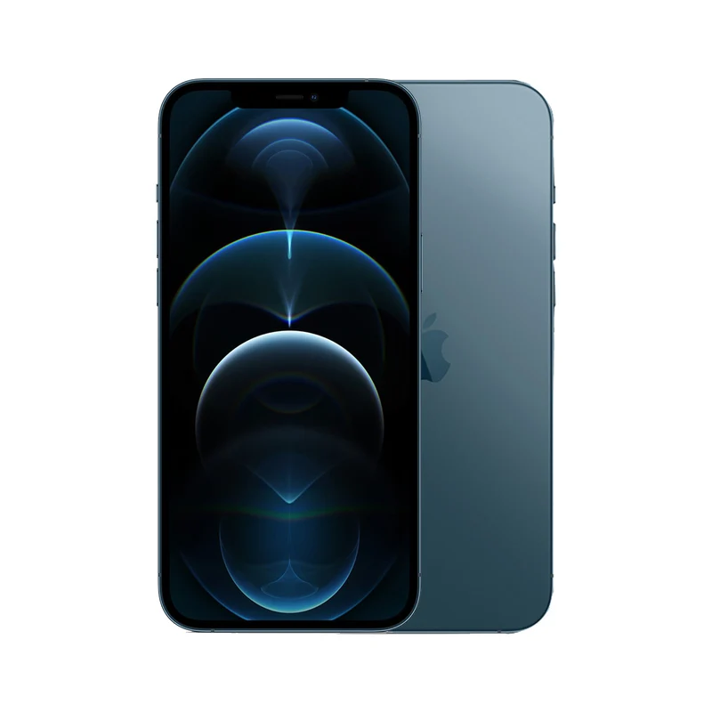 Apple iPhone 12 Pro Max 256GB (Pacific Blue) - New Battery [~Refurbished: Very Good]