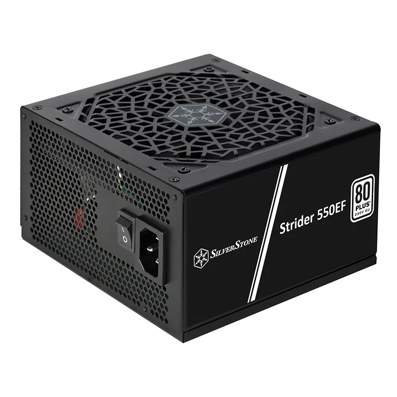 SilverStone Strider 550W 80+ Certified Power Supply Black Cable