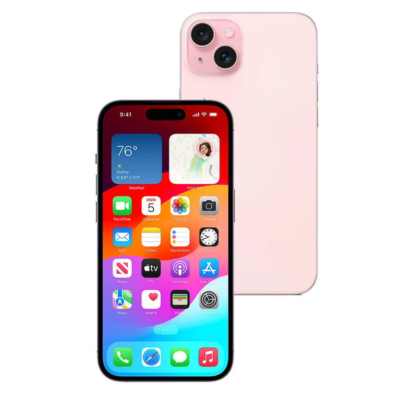 Apple iPhone 15 128GB (Pink) [~Refurbished: Excellent]