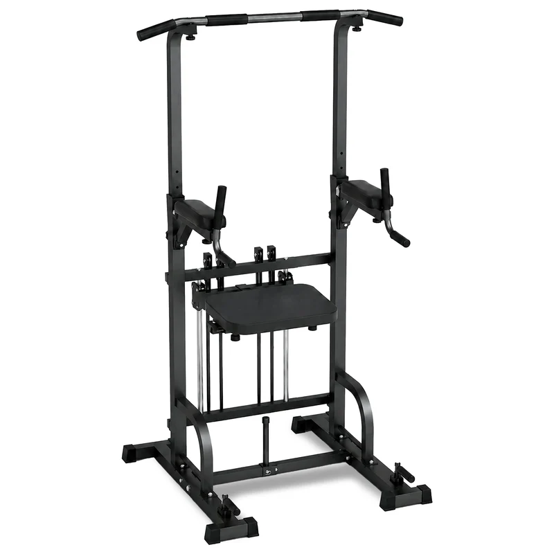 Powertrain Pull-Up and Dip Power Tower Multifunction Strength Training Station