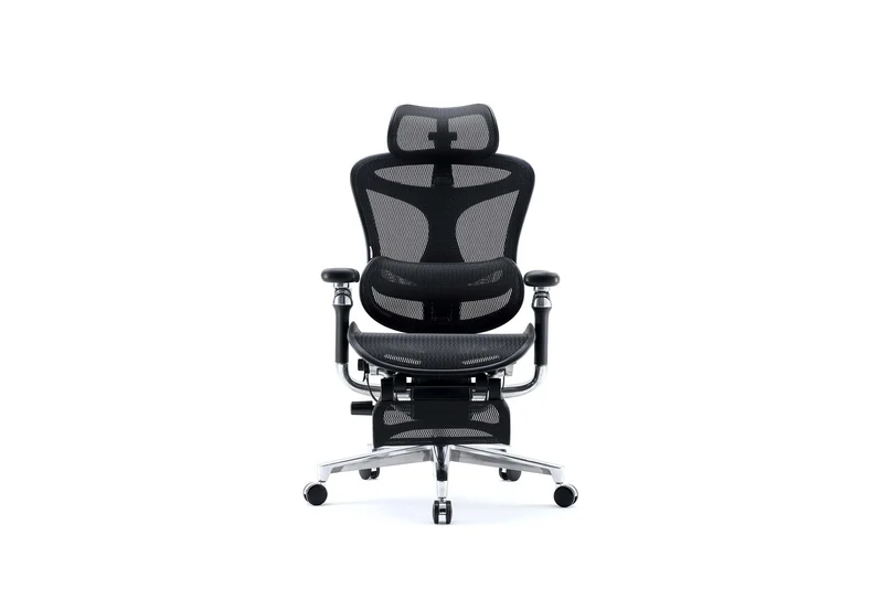Sihoo DORO-C500 Ergonomic Office Chair with Footrest (Black)