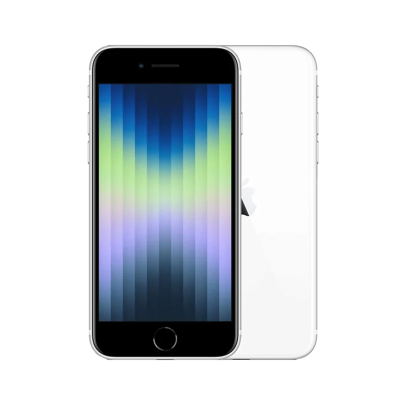 Apple iPhone SE3 64GB (White) - New Battery [~Refurbished: Very Good]