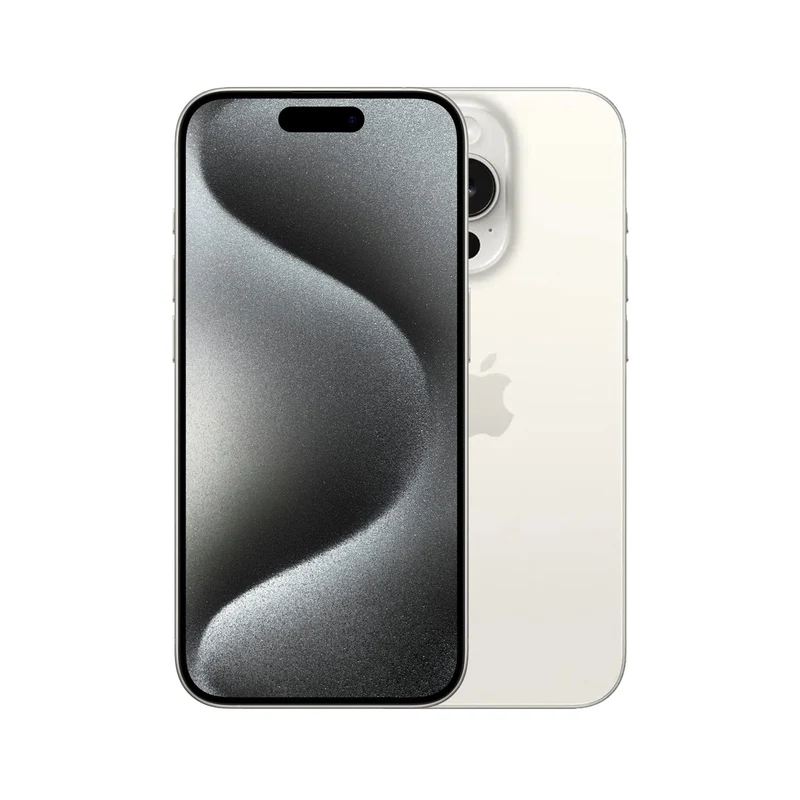 Apple iPhone 15 Pro 128GB (White) [~Refurbished: Excellent]