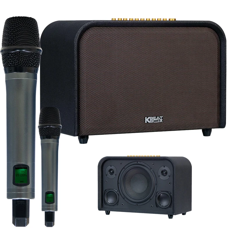 Soncamedia Kbeatbox Acoustic 3 – Premium Karaoke Sound System | 220W RMS | Wireless Mics