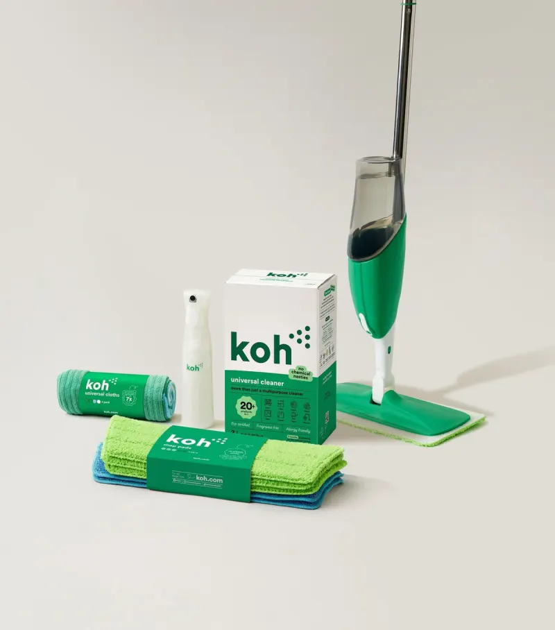 Universal Cleaner + Spray Mop Starter Kit
