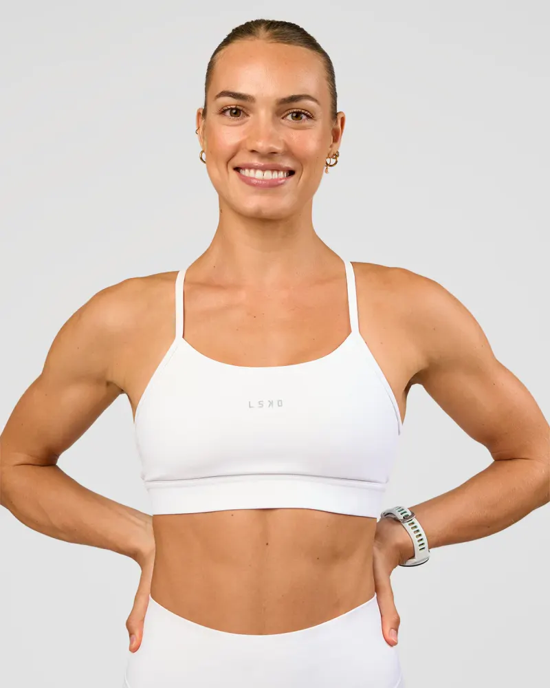 Lift Sports Bra - White