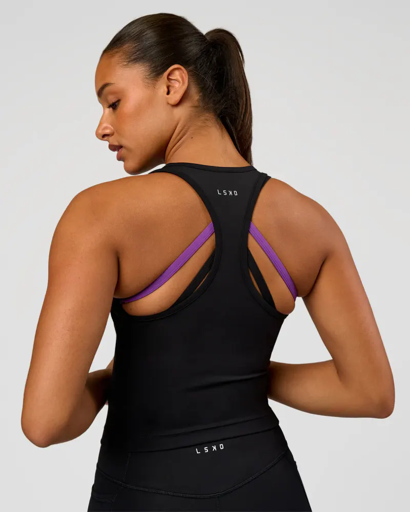 Flow Graphic Performance Tank 2.0 - Black-Radiate