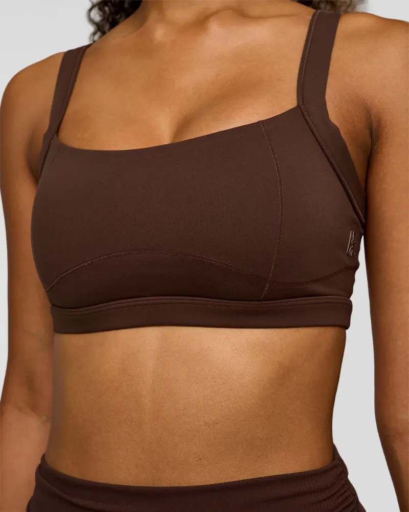 CF Move Through It Sports Bra - Hot Chocolate