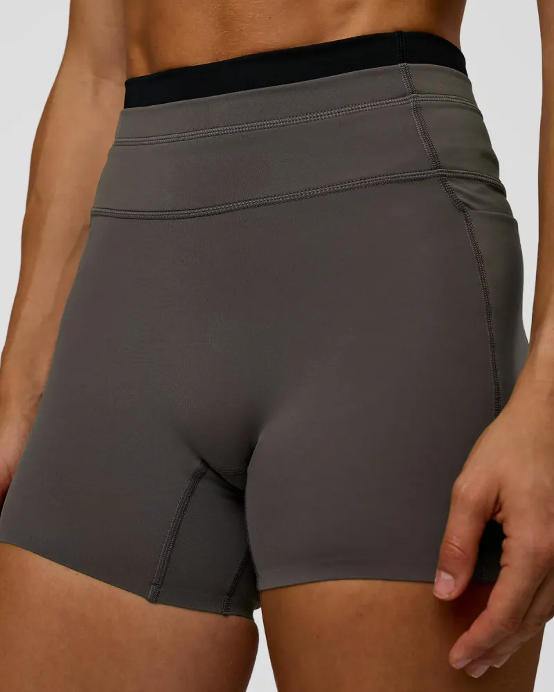 Liberate High-Rise 4" Short Pockets - Duskstone-Black