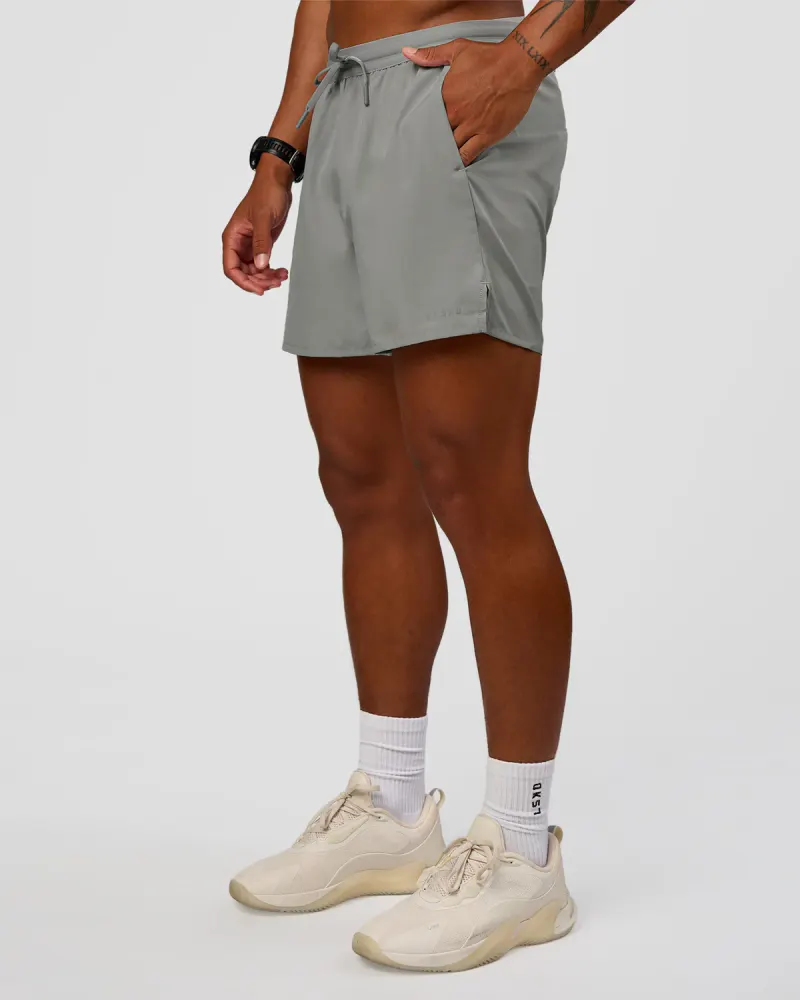 Pace 5" Running Short - Alloy