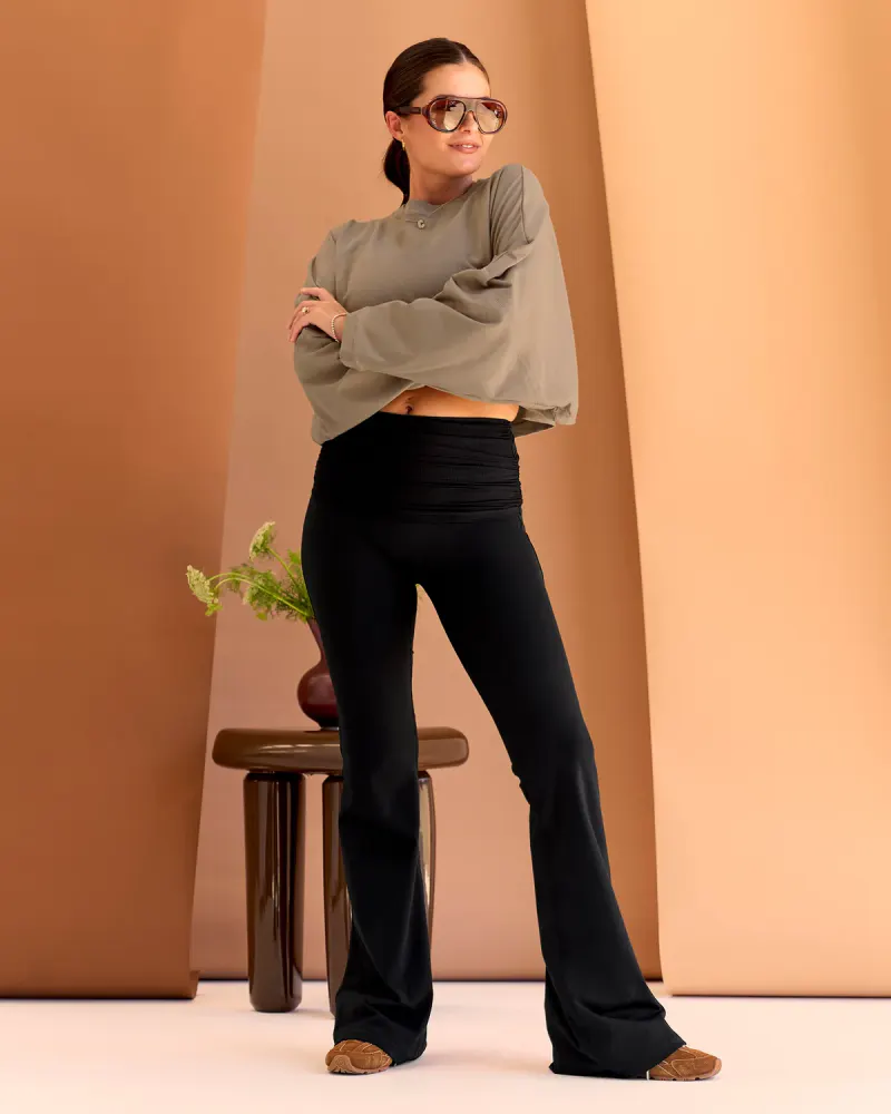 CF Street Surge Long Sleeve Tee - Taupe Ash