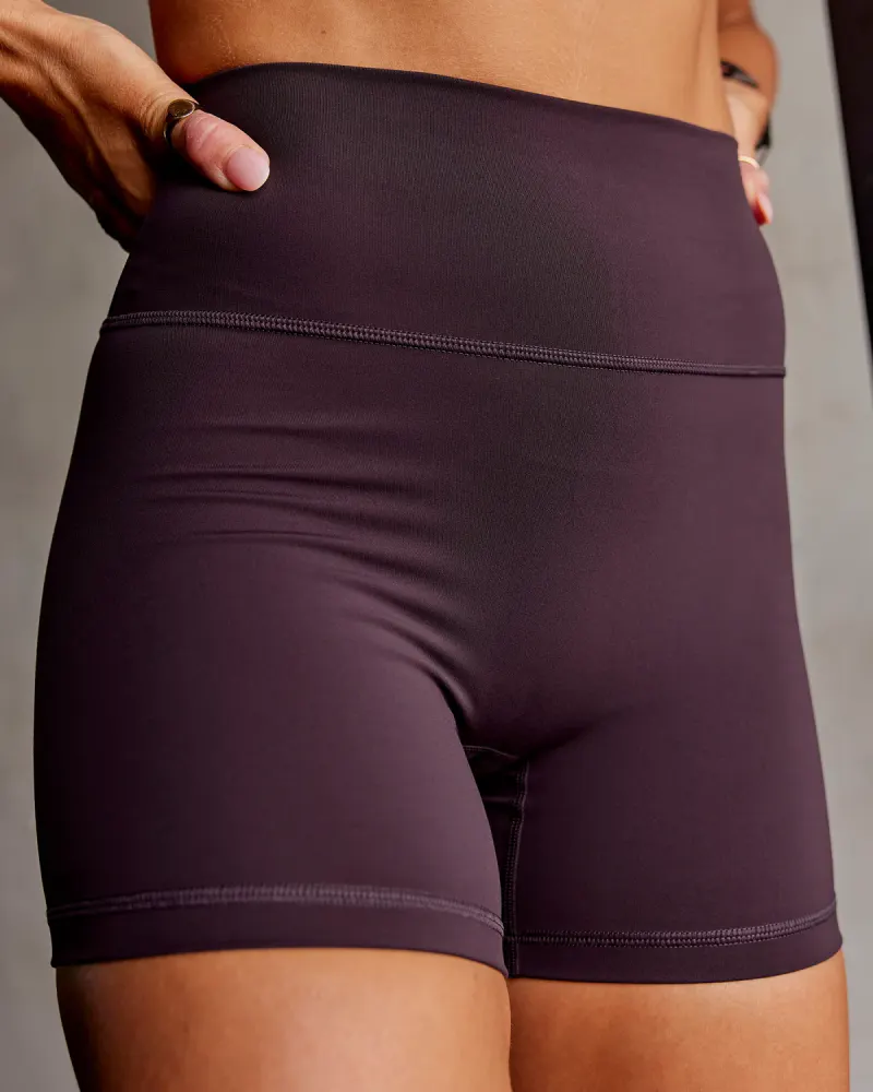Fusion Ultra High-Rise 4" Short - Midnight Plum