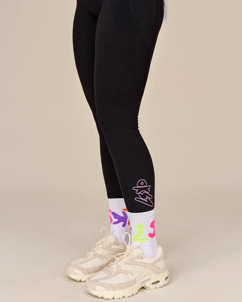 Fusion Graphic Ultra High-Rise Full Length Legging Pockets - Black-Radiate