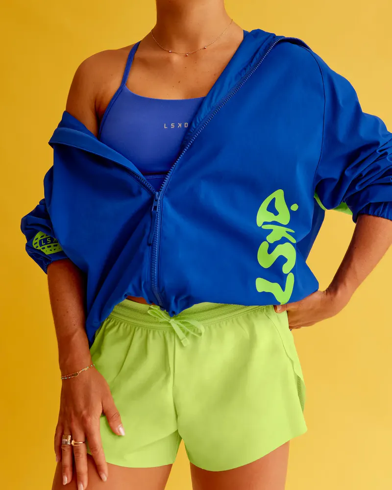 Hype Oversized Track Jacket - Electric Indigo