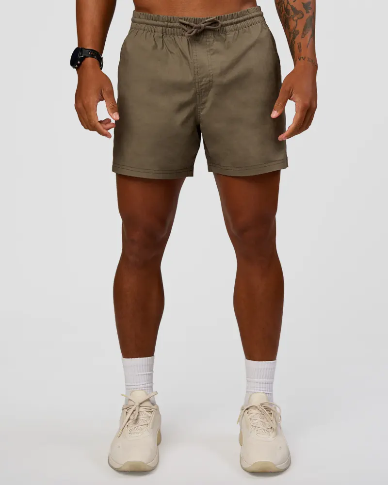 Daily 5" Short - Walnut Grey