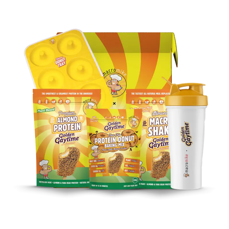 Macro Mike x Golden Gaytime Mega Box