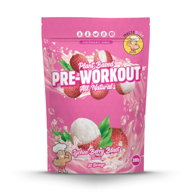Lychee Berry Blast Pre-Workout (300g Bag)