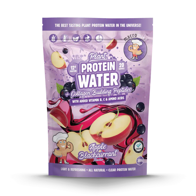 Apple Blackcurrant Plant Protein Water (300g Bag)