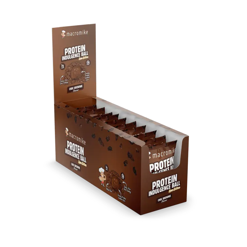 Choc Brownie Protein Indulgence Ball (Box of 12 x 40g)