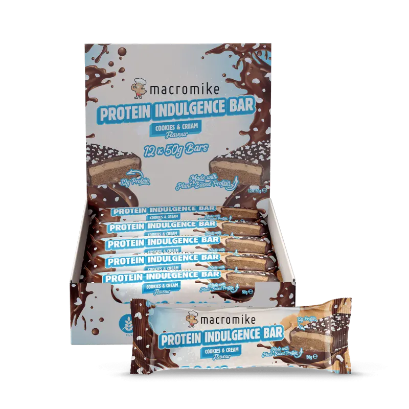 Cookies & Cream Protein Indulgence Bar (Box of 12 x 50g)