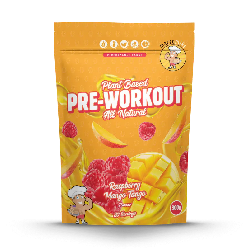 Raspberry Mango Tango Pre-Workout (300g Bag)